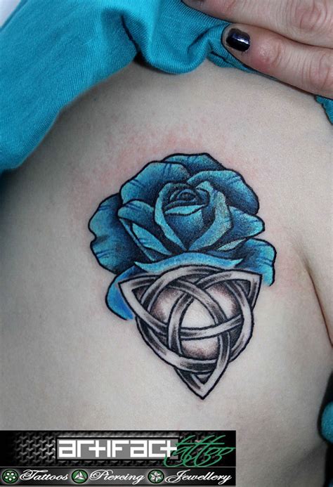 celtic rose tattoo.